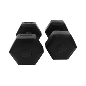 Комплект композитни дъмбели XQMAX 2x2 кг, черен - XQ Max