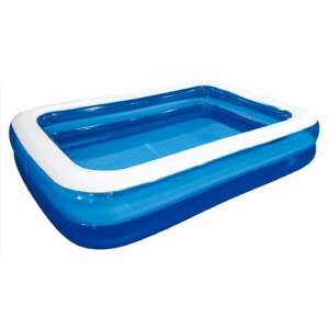 Aufblasbarer Familienpool, rechteckig 305x183x50cm 10291-2 92547096 - Aufblasbare Pools