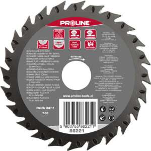 Proline T-00 230mm fűrészlap reszelővel, fa vágásához - Proline