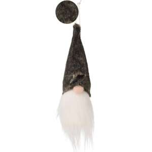 Dekoratív mikulás függő 11cm zöld