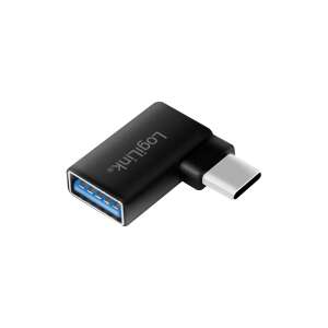 Logilink Adapter USB 3.2 Gen 1 Type-C do USB-A, kąt 90 stopni - Konwerter USB