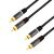 LogiLink Audiokabel 2x Cinch -> 2x Cinch RCA 1.5m, black (CA1203) 92547974