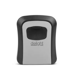 Seif pentru chei Delight, vedere din față, arătând încuietoarea cu combinație și gaura cheii - Sonerii și Seifuri de securitate