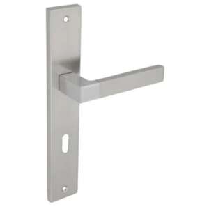 Star Pajzsos Szatén Króm Felület 88 mm BB door handle, chrome finish, modern design - Perfekto