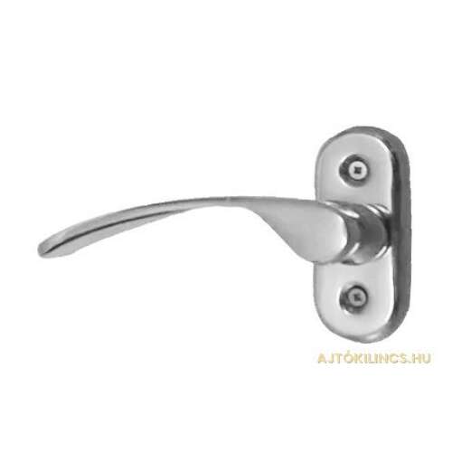 Ida Fényes Chrome Balcony Door Handle