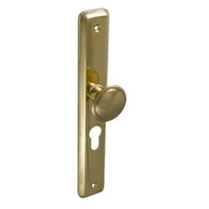 Márton Réz 55 mm PZ Door Knob, Brass Finish - Gomboss
