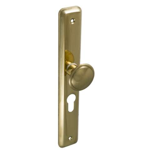 Márton Réz 55 mm PZ Door Knob, Brass Finish