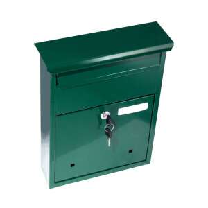 Briefkasten Classic Plain Green mit beidseitiger Einwurföffnung 92570484 - Perfekto