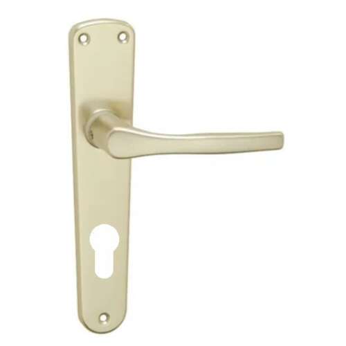 Cala Pajzsos F2 Alu Pezsgő 55 mm PZ door handle, silver, aluminum, for interior doors