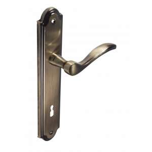 Denver Antik Súrolt Felület 90 mm BB door handle, antique brass finish - Door