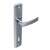 Retro Door Handle Satin Chrome Finish 88 mm PZ 92571305