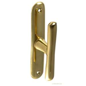 Nosztalgia Original Stefánia Brass Window Handle T-Shaped - Door
