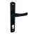 Larina Square Black Door Handle 90 mm PZ 92573020