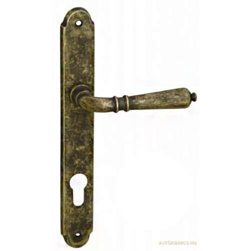 Valentina-Ambra Patinás Antik Lyuk Nélküli door handle, antique brass finish