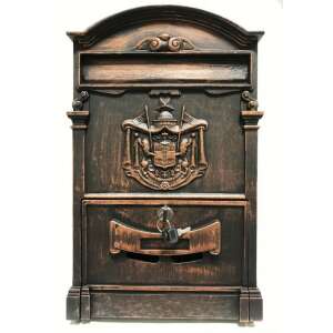 Arthur Vörös Antik Postaláda - Fali - 410x260x90 mm