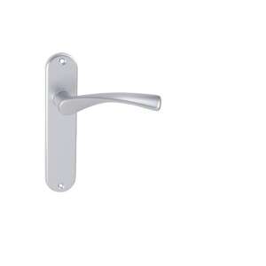 Gréta Pro Short Shield Satin Stainless Steel Door Handle 55 mm BB - Door