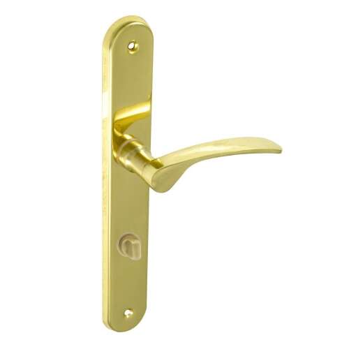 Ida Réz 78 mm door handle, gold finish
