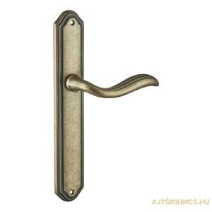 Tail Antik door handle with a brushed surface, 85 mm PZ - Perfekto