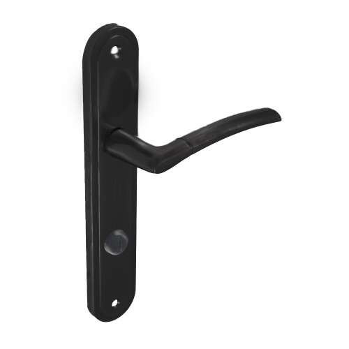Figo Matt Black Door Handle, 85mm