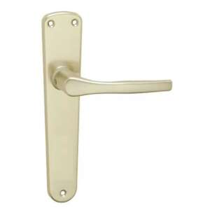 Cala Pajzsos F2 Alu Pezsgő Lyuk Nélküli door handle, silver, aluminum, modern design - Open shutter