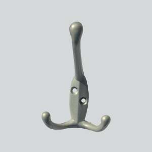 Fogas Nagy Háromágú M363 Szürke, sivý trojramenný nástenný hák - Skladovanie a organizovanie