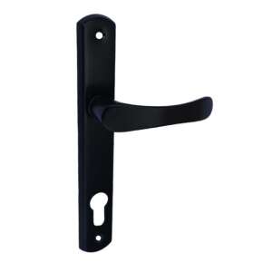 Larina schwarzer PZ Türgriff mit Schlüsselloch - Türknäufe & Türklinken