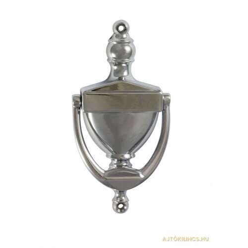 Chrome door knocker
