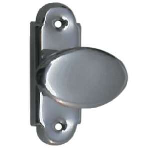 Alt Wien Lengőajtó Gomb Fényes Króm door handle, oval shaped, chrome finish - Gomboss