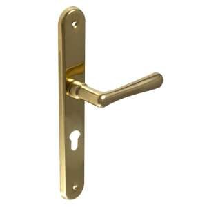Nosztalgia 72 mm PZ brass door handle - Gomboss