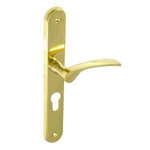 Ida Réz 72 mm PZ door handle, brass, gold finish - Door