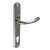 Porto Door Handle Satin Chrome Finish 85 mm WC 92576969