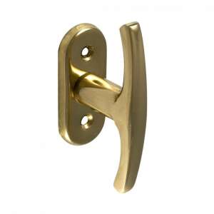 Brass window handle, T-shaped, Viola Réz - Open shutter