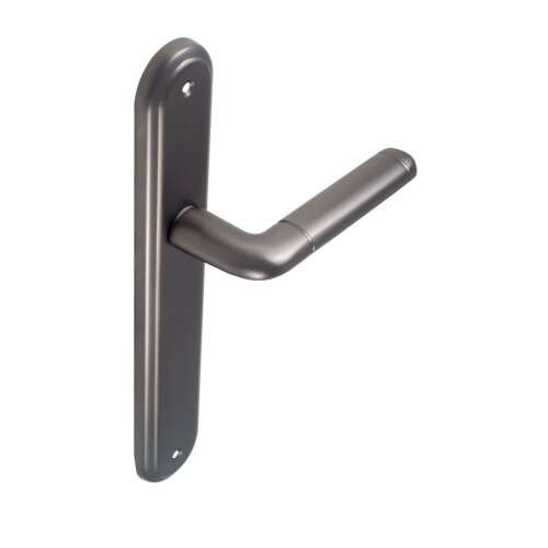 Lindo Pajzsos Antracit/Grafit Szürke Lyuk Nélküli door handle,  aluminum,  modern,  stylish,  door hardware