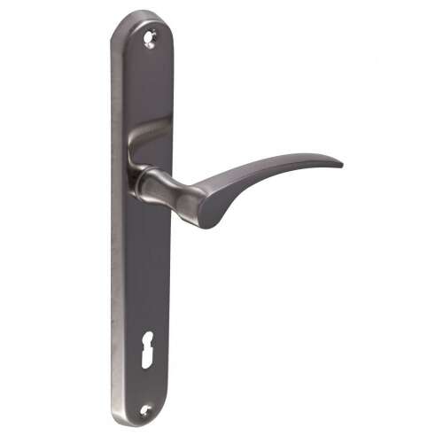 Eva Satin Chrome Door Handle, 72 mm PZ
