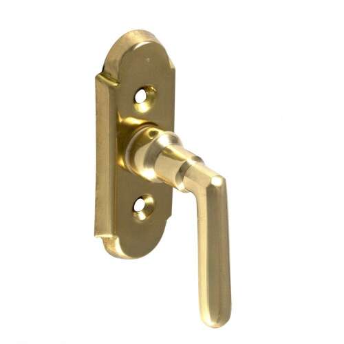 Alt Wien Réz "L" Alakú Brass Window Handle