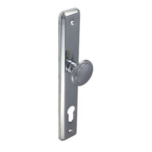 Márton Fényes Chrome 85 mm PZ Knob/Lever Door Handle - Open shutter