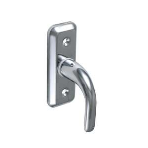 Chrome window handle with half-turn lock, Márton brand - Door