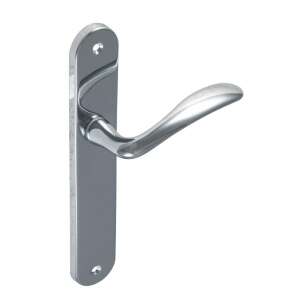 Olive Fényes Króm 90 mm BB door handle, chrome finish - Open shutter