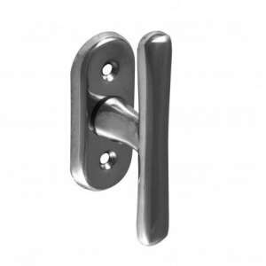 Shiny chrome window handle, T-shaped, for windows and doors - Gomboss