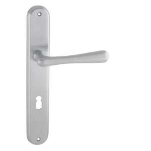 Pinocchio/elegante satinierte Chromoberfläche 90 mm BB 92578040 - Tür