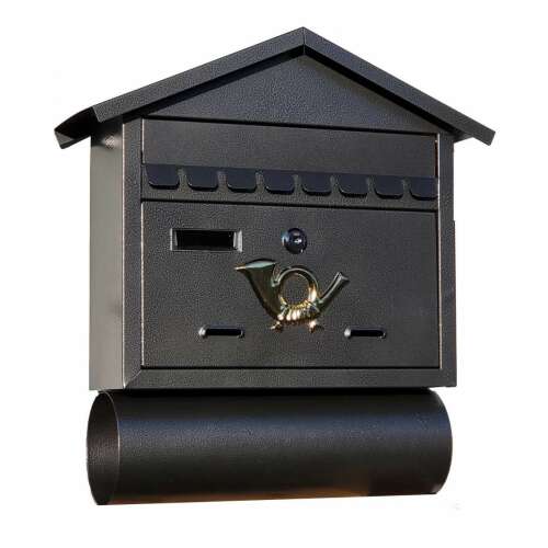 Spi 3 Gable Roof Silver Mailbox 92578060