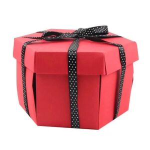 Photo Gift Box Red 135329745 - Gift wrapping