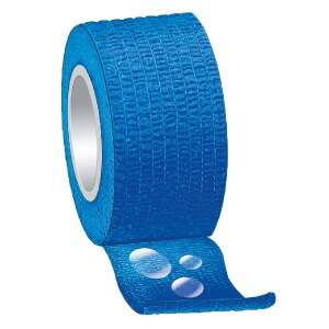Actiomedic Aquatic Fingerverband, blau, wasserabweisend und elastisch, 3 cm x 7 m - Häusliche Pflege