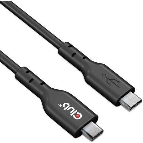 Kábel USB 2.0 Club3D Type-C na Micro USB, 1 meter, čierny