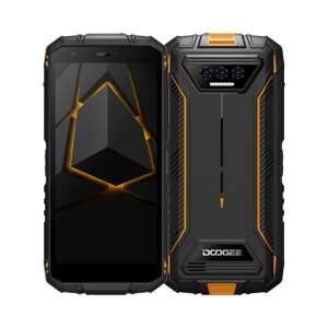DOOGEE S41T - Telefon mobil de 5,5" IPS, Octa Core (4+64GB) - negru/portocaliu 92594519 Telefoane mobile