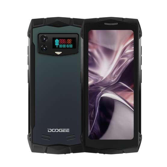 Doogee s mini 256gb 8gb ram dual sim mobiltelefon, fekete