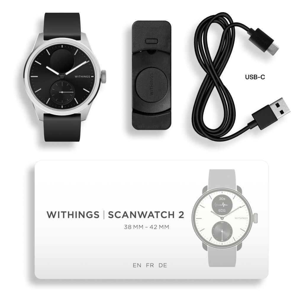 Withings scanwatch 2 / 42mm (activity, sleep tracker, ecg, temper...
