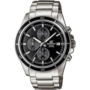 Casio Edifice EFR-526D-1AVUEF Herrenuhr, Edelstahl Chronograph, Nahaufnahme - Casio