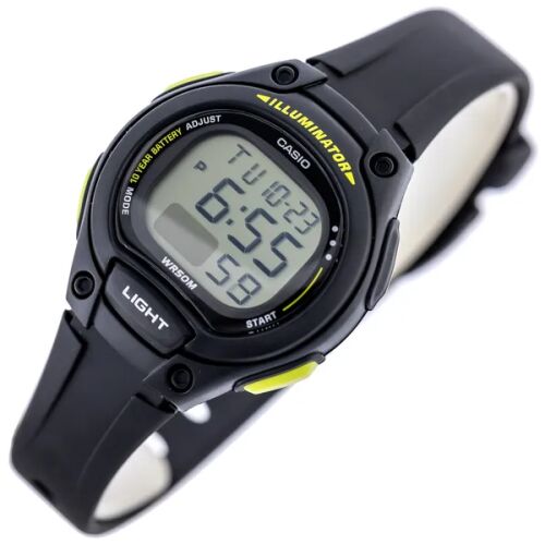Casio LW-203-1BVEF digitális óra fekete műgyanta szíjjal - Casio
