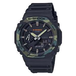 Casio G-Shock GA-2100SU-1AER men's digital and analog watch with camouflage pattern - Men's Watch